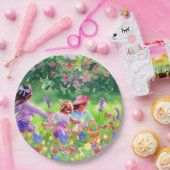 Pasen Egg Hunt Papieren Bordje (Feest)