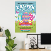 Pasen Egg Hunt Poster (Thuiskantoor)
