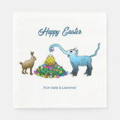 Pasen Egg Hunt Servet (Voorkant)