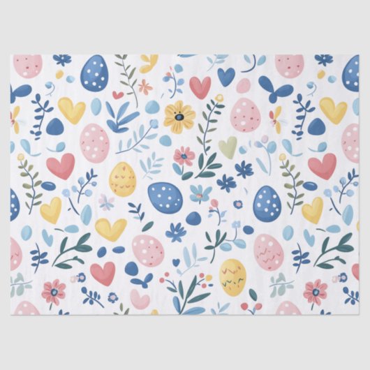 Pasen Egg Hunt Tissuepapier (Voorkant)