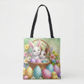 Pasen Egg Hunt Tote Bag (Voorkant)