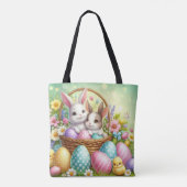 Pasen Egg Hunt Tote Bag (Achterkant)