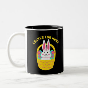 Pasen Egg Hunt Tweekleurige Koffiemok