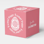 Pasen Ei aangepaste gunst dozen Bedankdoosjes (Voorkant Zijde)