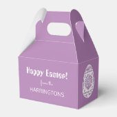 Pasen Ei aangepaste gunst dozen Bedankdoosjes (Achterkant)