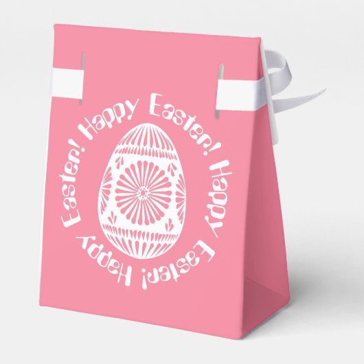 Pasen Ei aangepaste gunst dozen Bedankdoosjes (Achterkant)