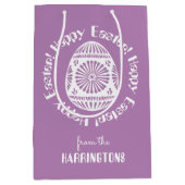 Pasen Ei aangepaste medium geschenk tas Cadeauzakje (Voorkant)