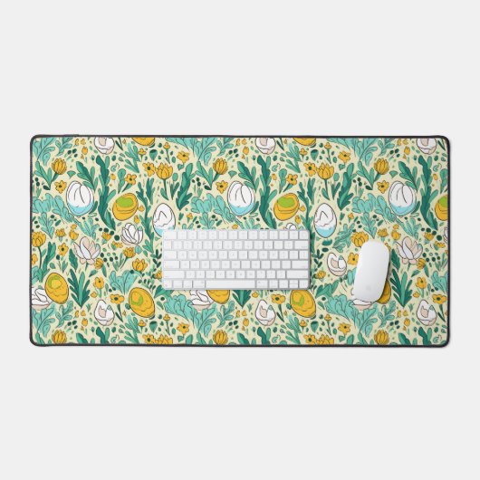 Pasen Ei Bloem Spring No 2 Bureaumat (Keyboard & Muis)