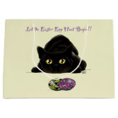 Pasen Ei Hunt Kat Grappig Groot Cadeauzakje (Voorkant)