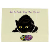 Pasen Ei Hunt Kat Grappig Groot Cadeauzakje (Achterkant)