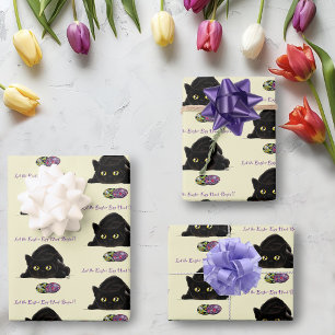 Pasen Ei Hunt Kat Grappig Inpakpapier Vel