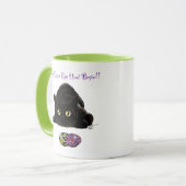 Pasen Ei Hunt Kat Grappig Mok (Voorkant links)