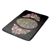 Pasen Ei Psychedelisch Design Kids Biologisch T-Sh Badmat (Gekanteld)