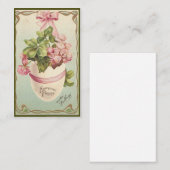 Pasen Eieren  groet Visitekaartje (Voorkant / Achterkant)