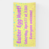 Pasen Eieren Jacht! Aangepaste Banner (Verticaal)