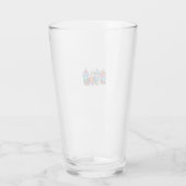 Pasen Eieren Koffie Konijn Cups Latte IJskoude Crè Glas (Achterkant)