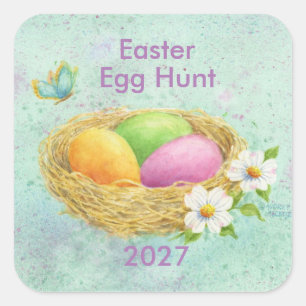 Pasen Eierjacht Stickers 2027