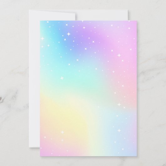 Pasen Eierzoektocht Uitnodiging - Pastels (Achterkant)