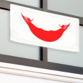 Pasen-eiland vlag spandoek (Buitenkant Gebouw)