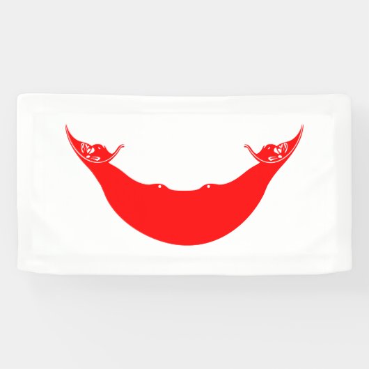 Pasen-eiland vlag spandoek (Horizontaal)