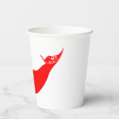 Pasen-eilandvlag Papieren Bekers (Achterkant)