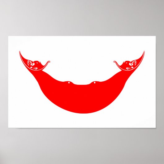 Pasen-eilandvlag Poster (Voorkant)