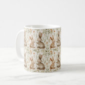 Pasen Elegance Collectie: Bloemen Charm Koffiemok (Voorkant links)