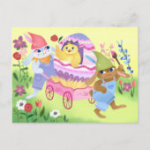 Pasen en baksteen briefkaart (Voorkant)