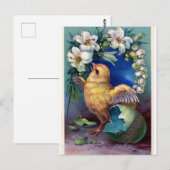 Pasen en bloemen  Briefkaart (Voorkant / Achterkant)