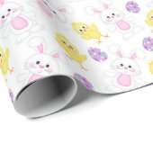 Pasen en kippen | Pasen Cadeaupapier (Rol Hoek)