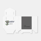 Pasen en Lillies - Bedankdoosjes (Uitgevouwen)