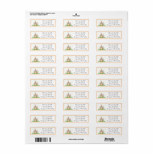 Pasen Etiket (Full Sheet)