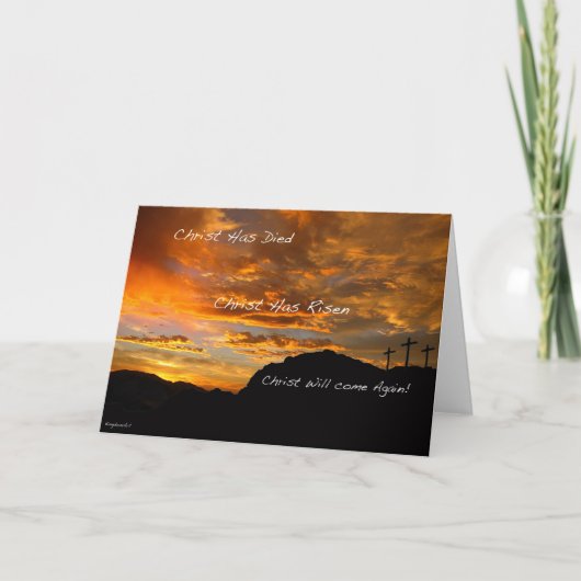 Pasen Feestdagen Kaart (Voorkant)