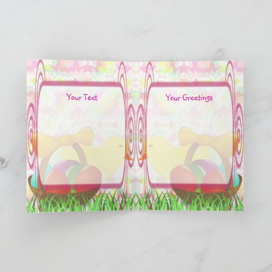  Pasen Feestdagen Kaart (Binnen)