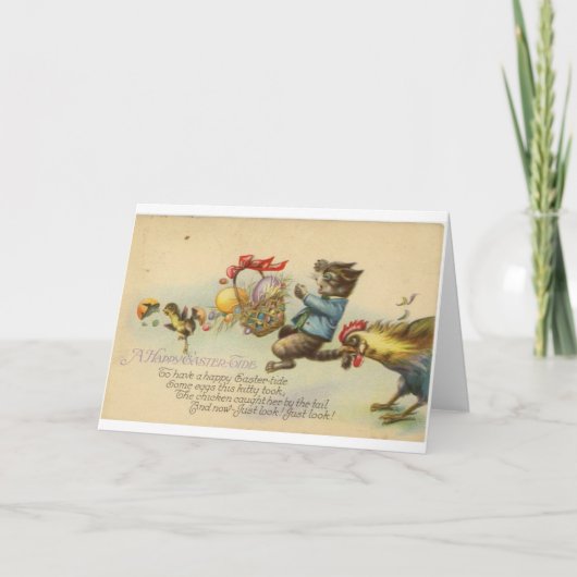 Pasen Feestdagen Kaart (Voorkant)