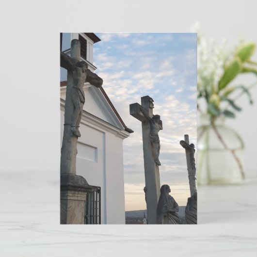 Pasen Feestdagenkaart (Staand voorkant)