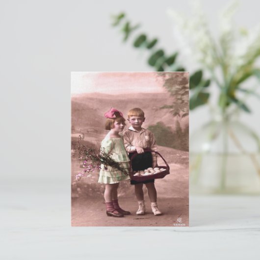  Pasen Feestdagenkaart (Staand voorkant)