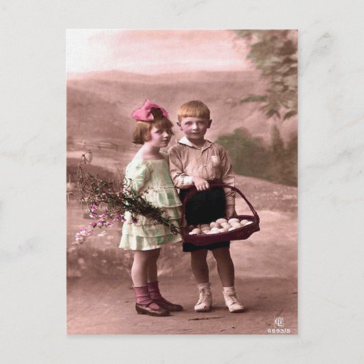 Pasen Feestdagenkaart (Voorkant)