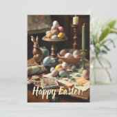  Pasen Feestdagenkaart (Staand voorkant)