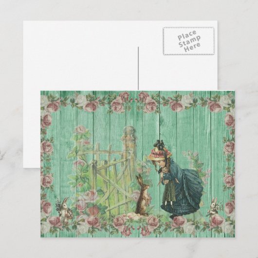  Pasen Feestdagenkaart (Voorkant / Achterkant)