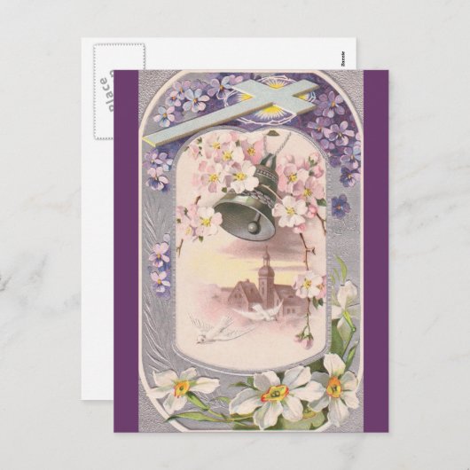 Pasen Feestdagenkaart (Voorkant / Achterkant)