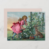  Pasen Feestdagenkaart (Voorkant / Achterkant)