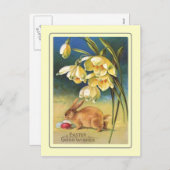 Pasen Feestdagenkaart (Voorkant / Achterkant)