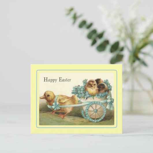  Pasen Feestdagenkaart (Staand voorkant)