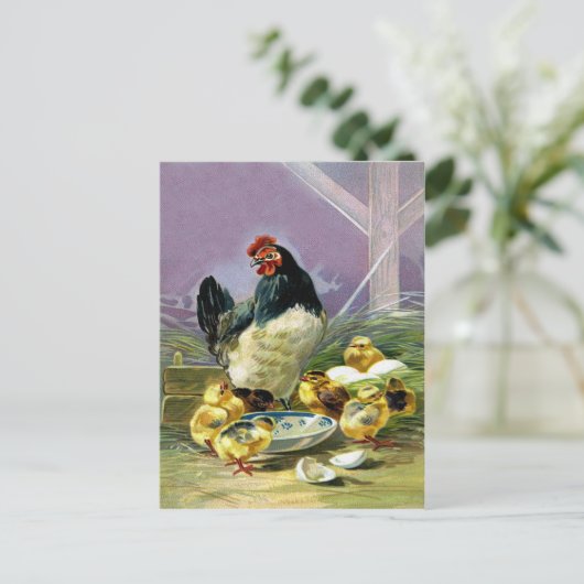  Pasen Feestdagenkaart (Staand voorkant)