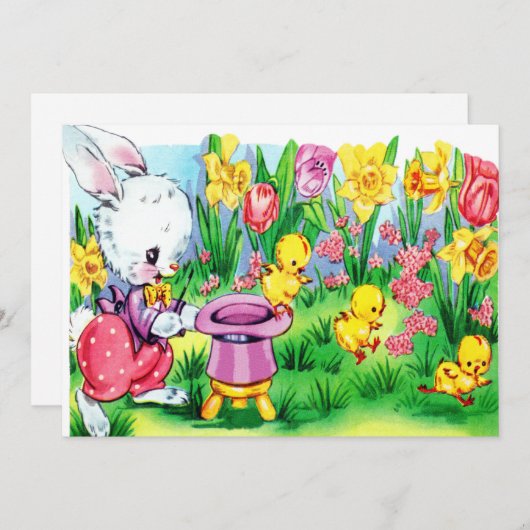  Pasen Feestdagenkaart (Voorkant / Achterkant)