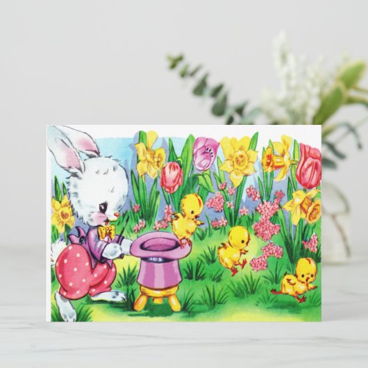  Pasen Feestdagenkaart (Staand voorkant)