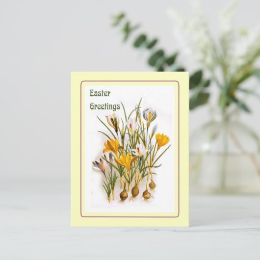  Pasen Feestdagenkaart (Staand voorkant)