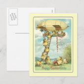  Pasen Feestdagenkaart (Voorkant / Achterkant)