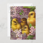  Pasen Feestdagenkaart (Voorkant / Achterkant)